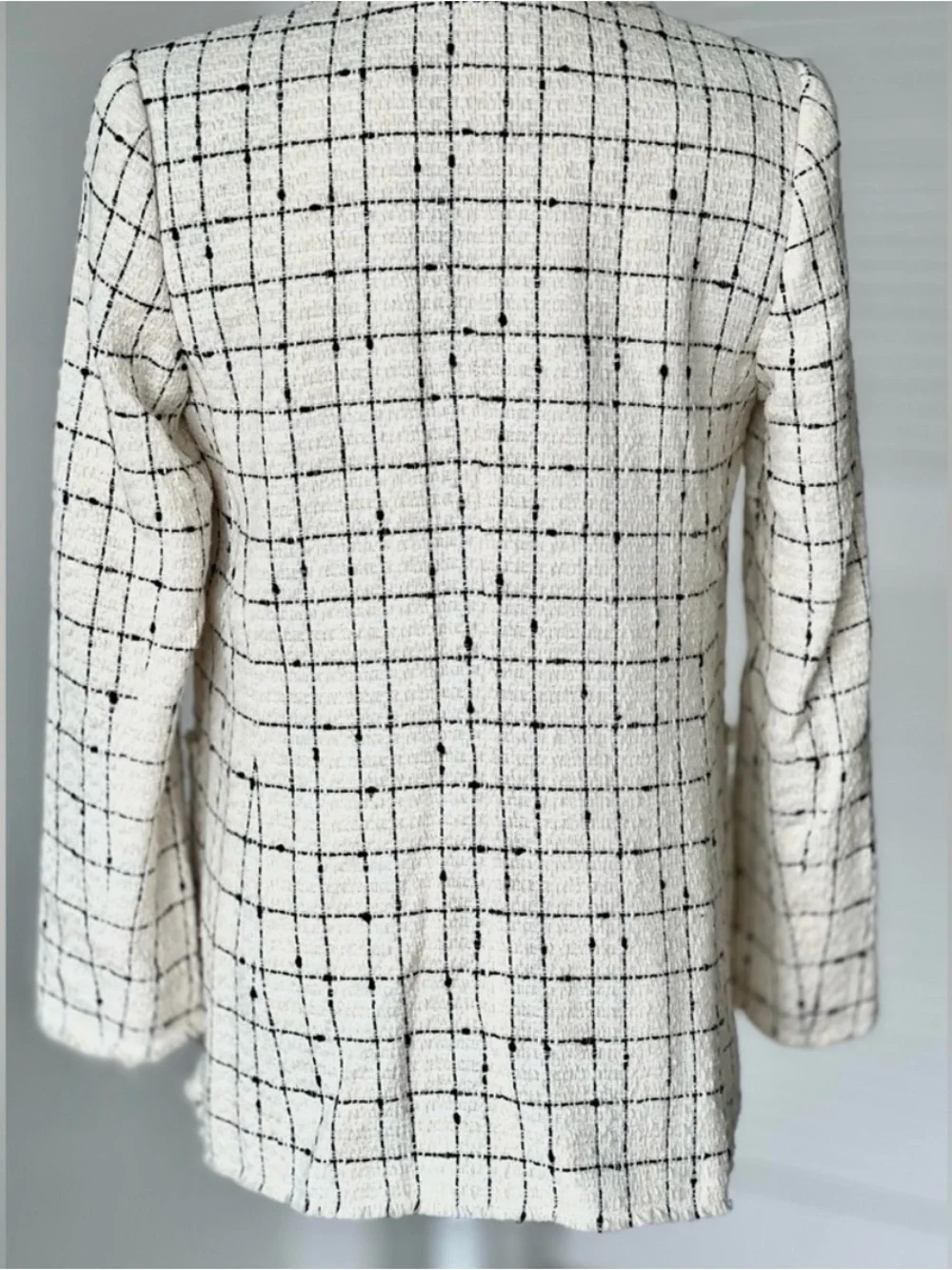 Rebecca Taylor                                    Cream/Black Blazer - Picture 6 of 6